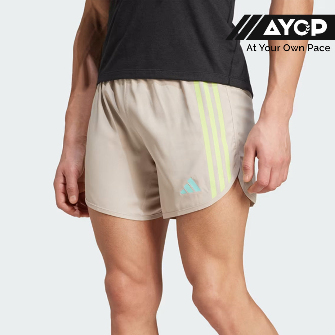 Adidas Own the Run 3-Stripes Men's Running Shorts - Own the Run 3-Stripes