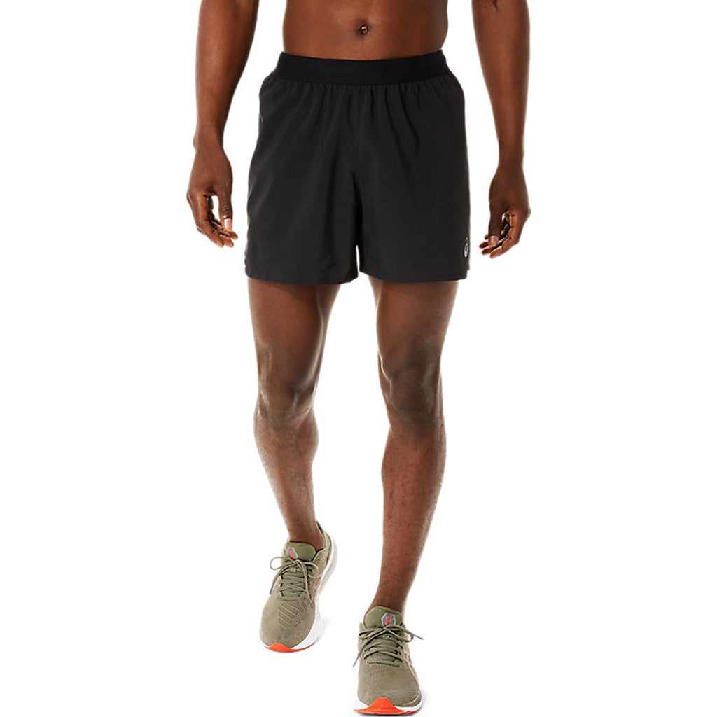 Asics Road 5-inch Men's Running Shorts - Performance Black