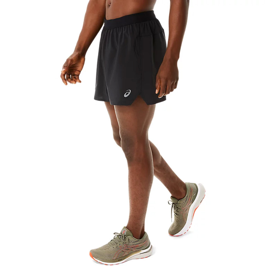 Asics Road 5-inch Men's Running Shorts - Performance Black