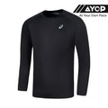 Asics Icon Long Sleeve Men's Running T-Shirt - Performance Black