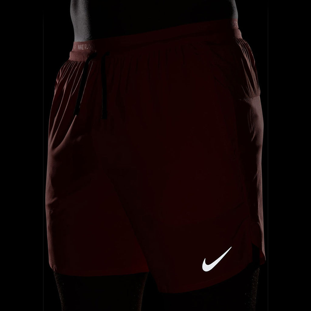 Nike Dri-FIT Stride Brief-lined 7-inch Men's Running Shorts - Light Wild Mango