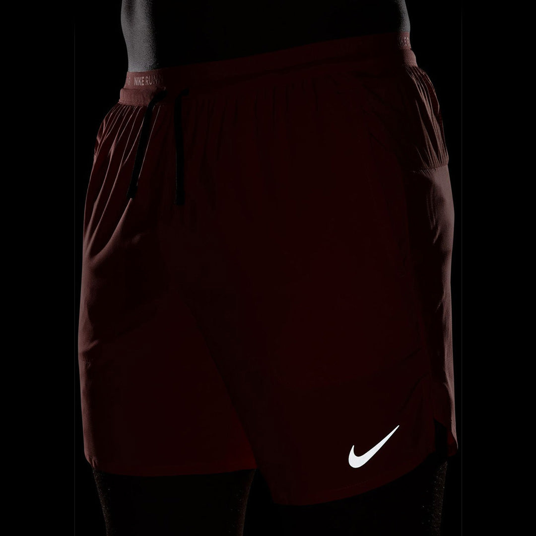 Nike Dri-FIT Stride Brief-lined 7-inch Men's Running Shorts - Light Wild Mango