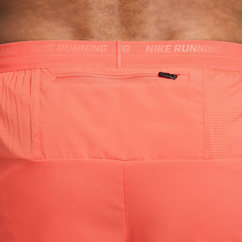 Nike Dri-FIT Stride Brief-lined 7-inch Men's Running Shorts - Light Wild Mango