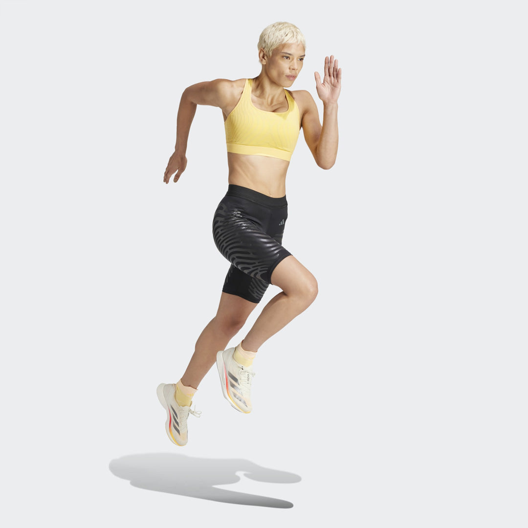 Adidas Adizero Control Women's Running Short Leggings - Black