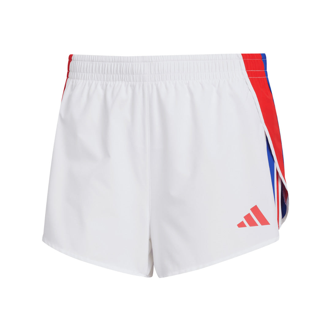 Adidas Adizero Retro Women's Running Shorts - White