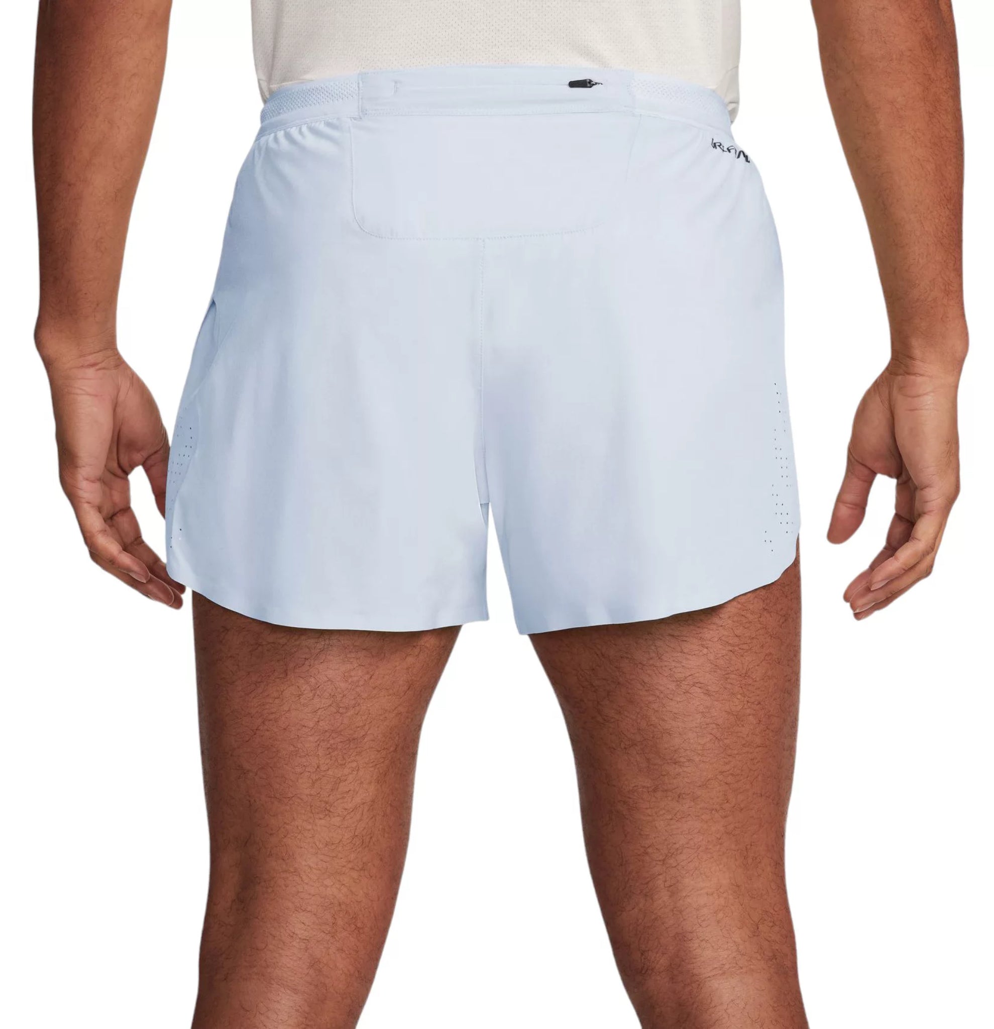 Nike Dri-FIT ADV Aeroswift 4-inch Men’s Running Shorts - Football Grey/Dark Obsidian