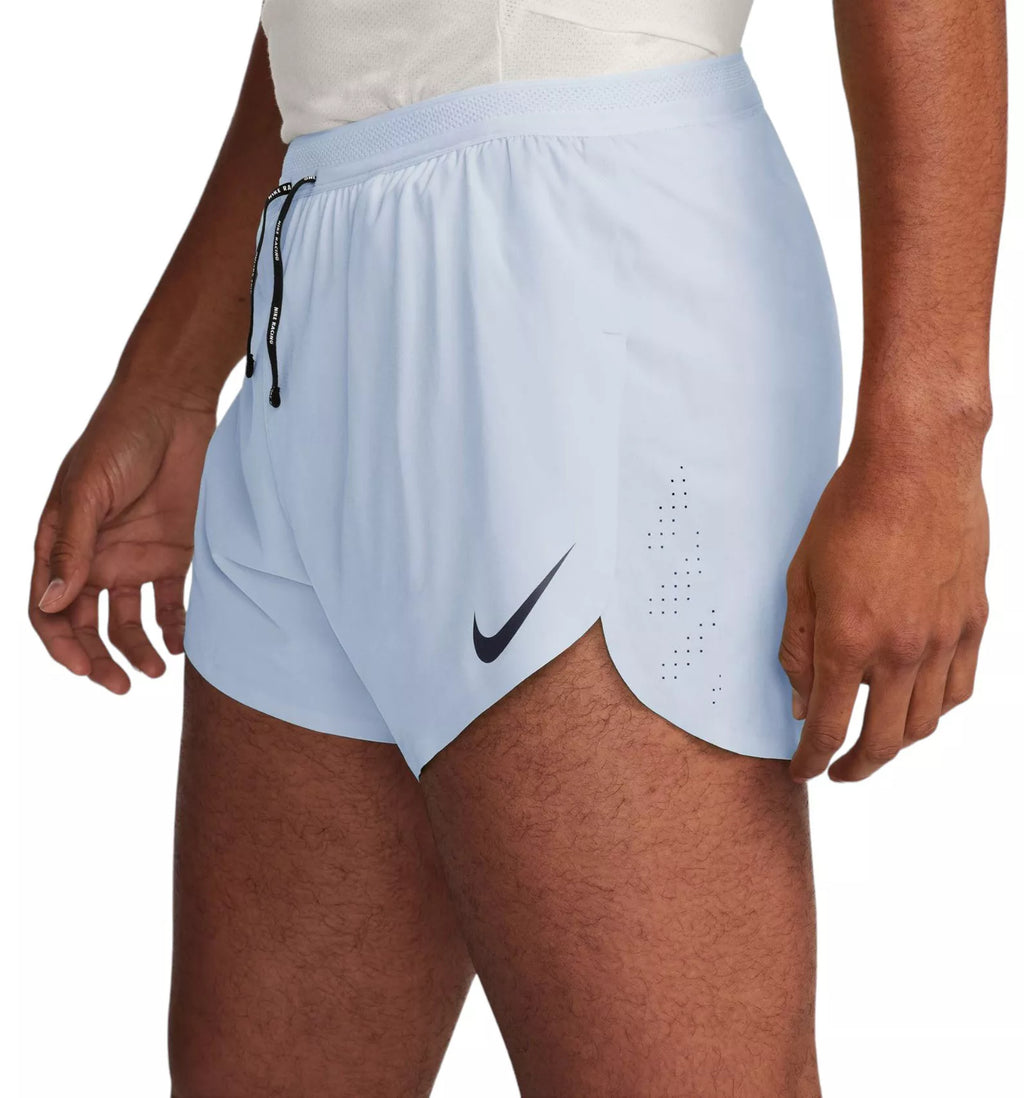 Nike Dri-FIT ADV Aeroswift 4-inch Men’s Running Shorts - Football Grey/Dark Obsidian