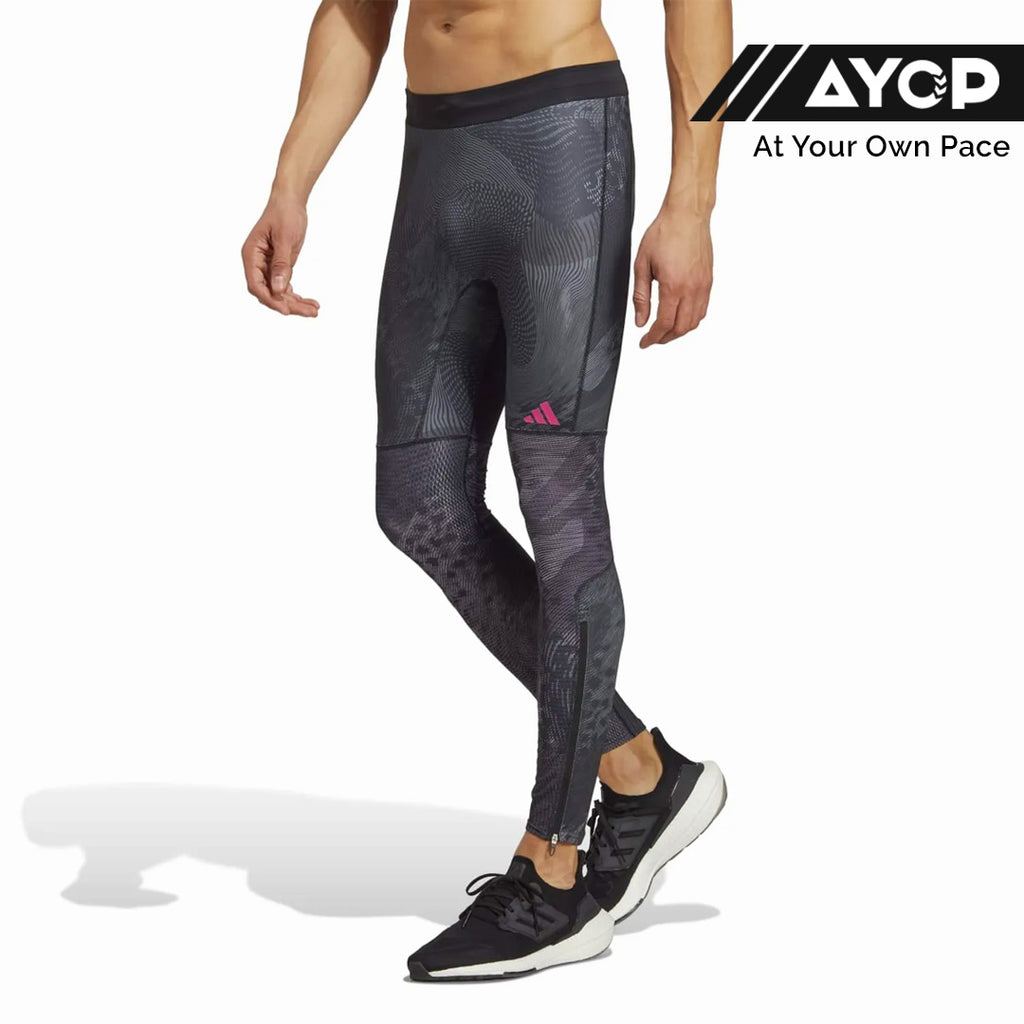 Adidas Adizero Saturday Heat.Rdy Men’s Running Long Tights