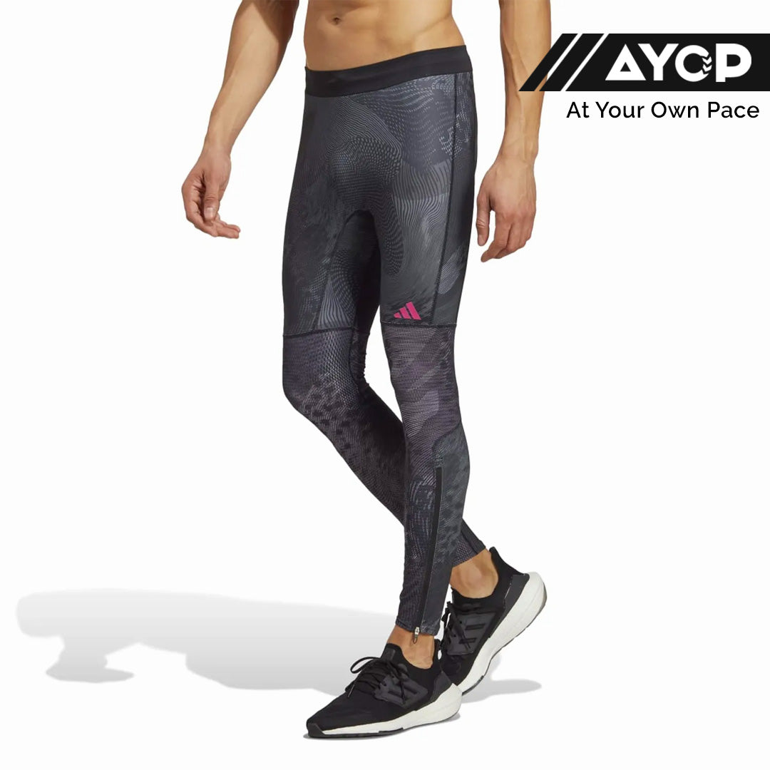 Adidas Adizero Saturday Heat.Rdy Men’s Running Long Tights