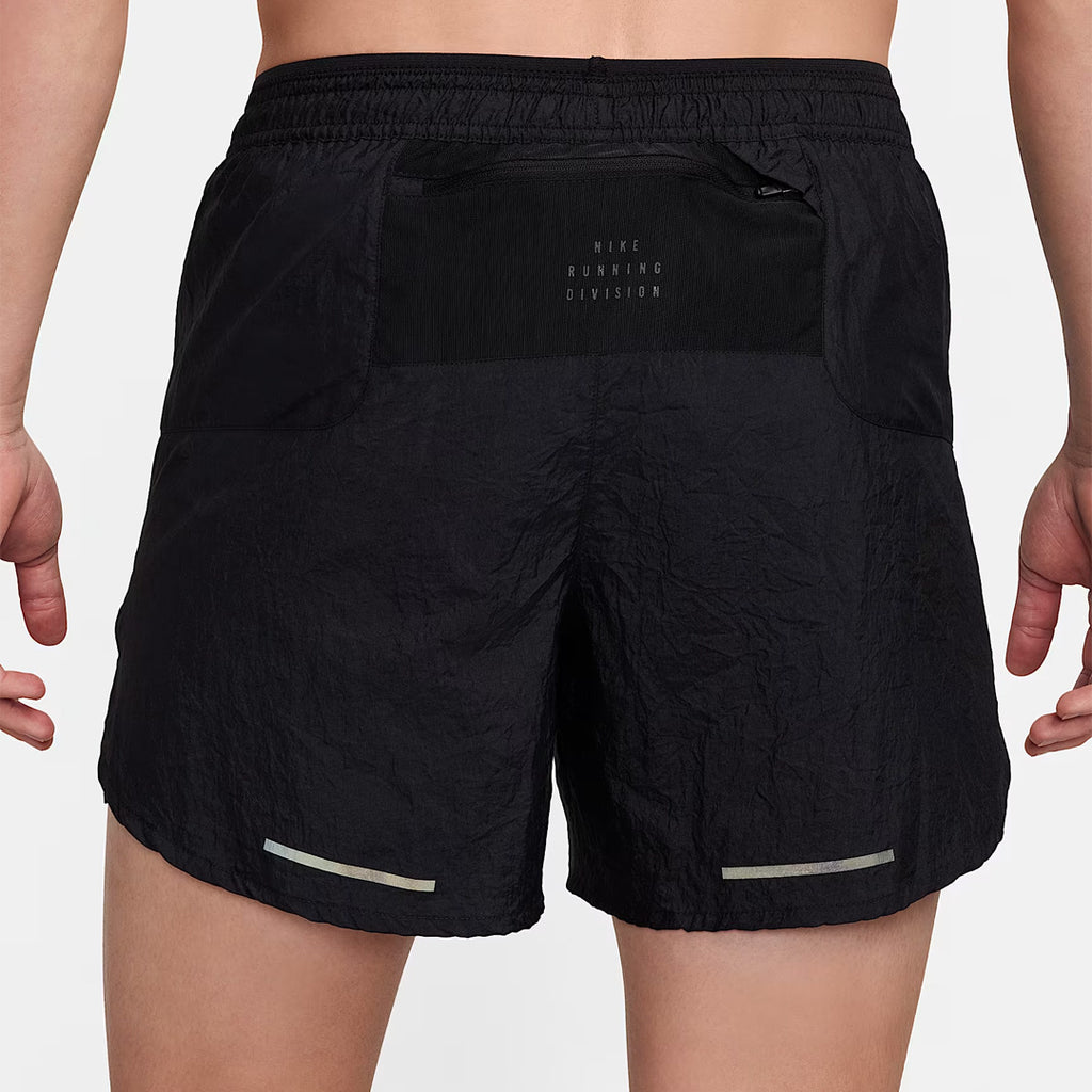 Nike Dri-FIT Stride Running Division Brief-Lined 5-inch Men's Running Shorts - Black