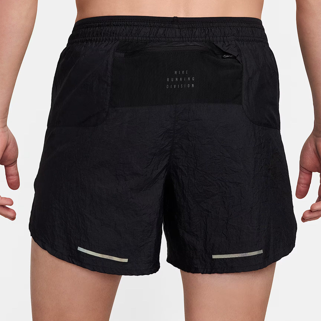 Nike Dri-FIT Stride Running Division Brief-Lined 5-inch Men's Running Shorts - Black