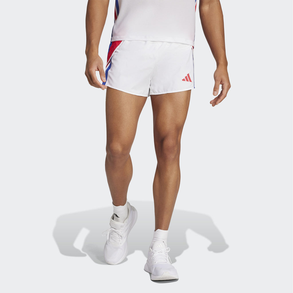 Adidas Adizero Retro Men's Running Shorts - White