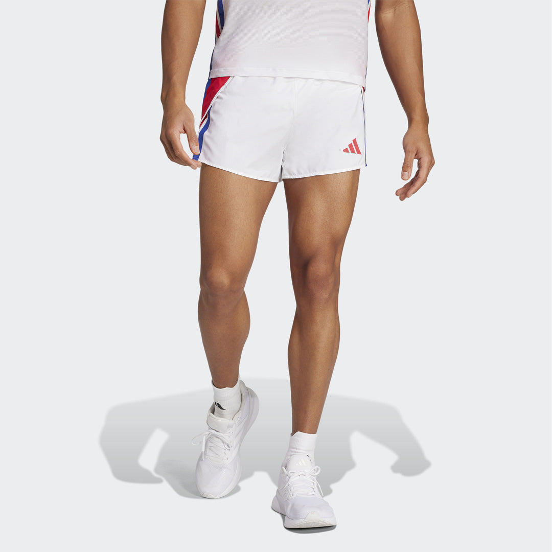 Adidas Adizero Retro Men's Running Shorts - White