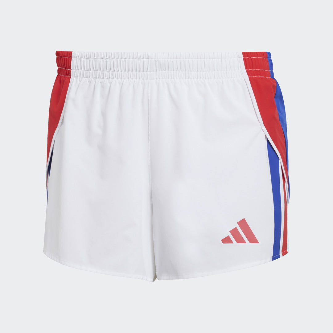 Adidas Adizero Retro Men's Running Shorts - White