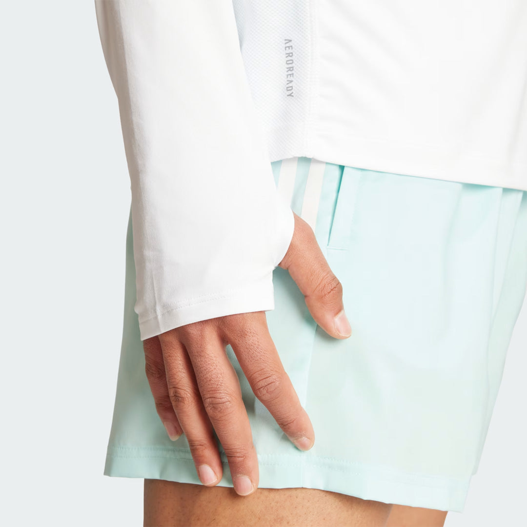 Adidas Own the Run Half-Zip Men's Running Track Jacket - White