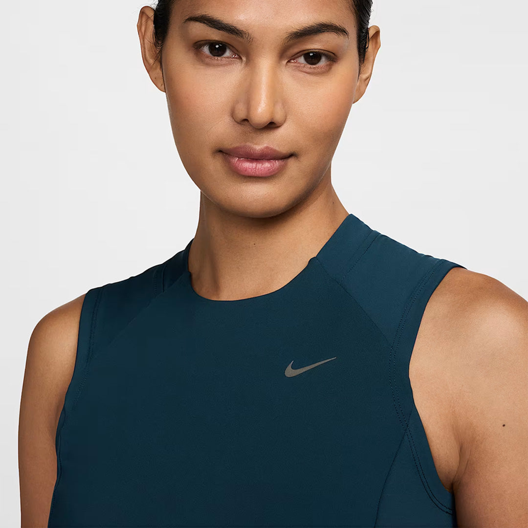 Nike Dri-FIT Running Division Pocket Women's Running Tank Top - Armoury Navy