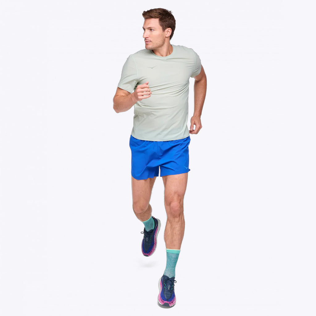 Hoka Airolite Run Men's Running Short Sleeve T-Short - Aloe Vera