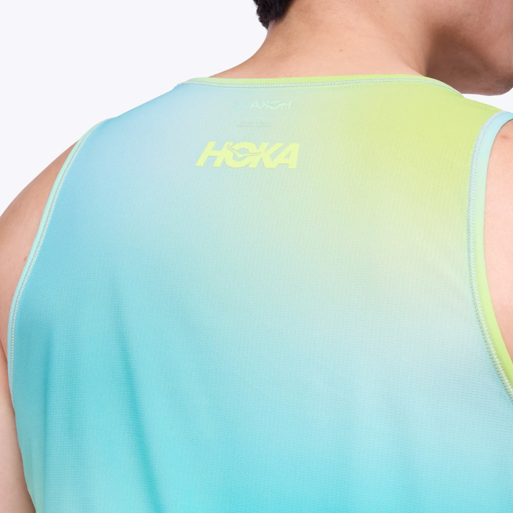 Hoka Airolite Run Men's Running Tank Top - Run Print