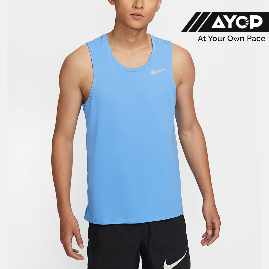 Nike Dri-FIT Miler Tank Men's Running Tank Top - University Blue