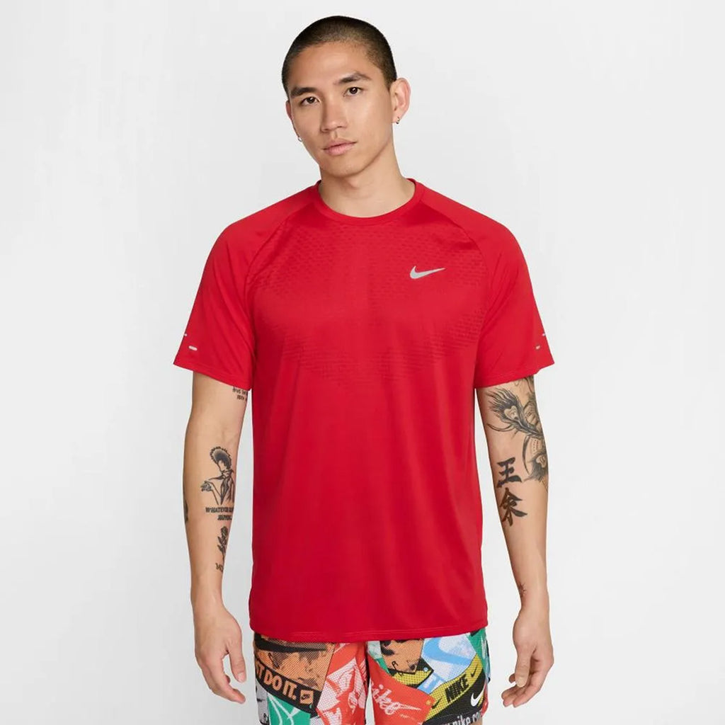NIKE Dri-FIT ADV Stride Men's Running T-Shirt - University Red
