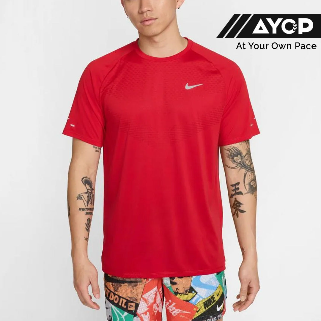 NIKE Dri-FIT ADV Stride Men's Running T-Shirt - University Red