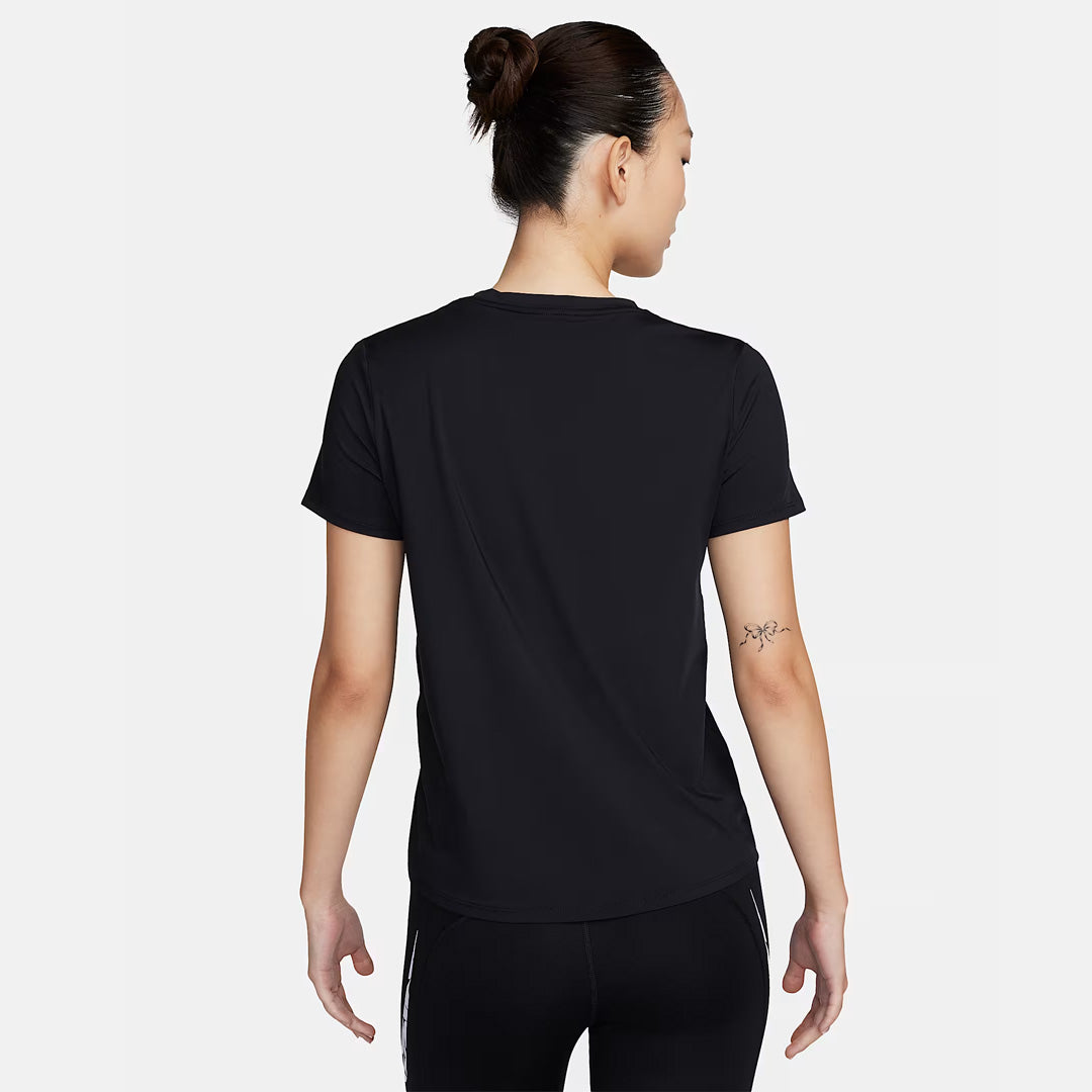 Nike Dri-FIT One Swoosh Women's Running T-Shirt - Black