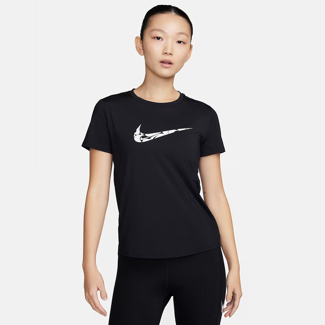 Nike Dri-FIT One Swoosh Women's Running T-Shirt - Black