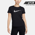 Nike Dri-FIT One Swoosh Women's Running T-Shirt - Black