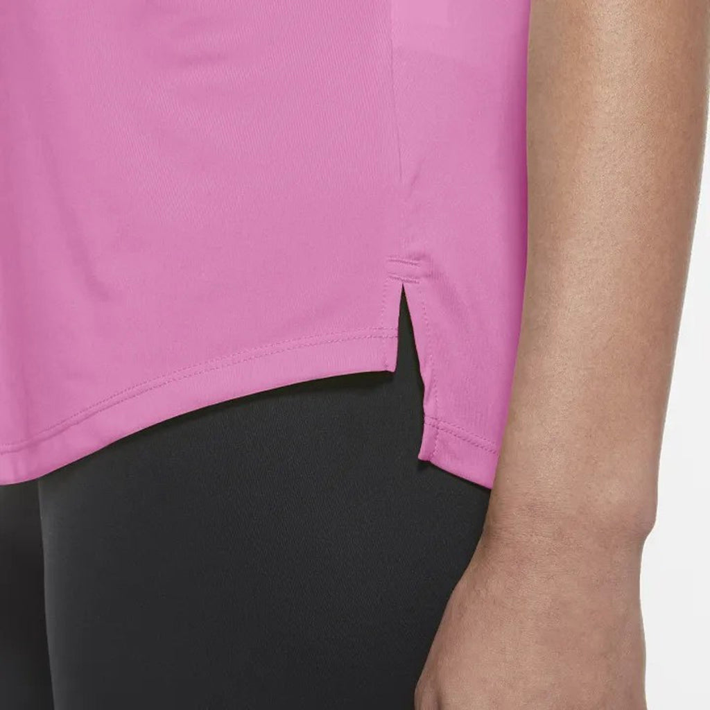 Nike One Dri-FIT Standard Women's Running T-Shirt - Playful Pink