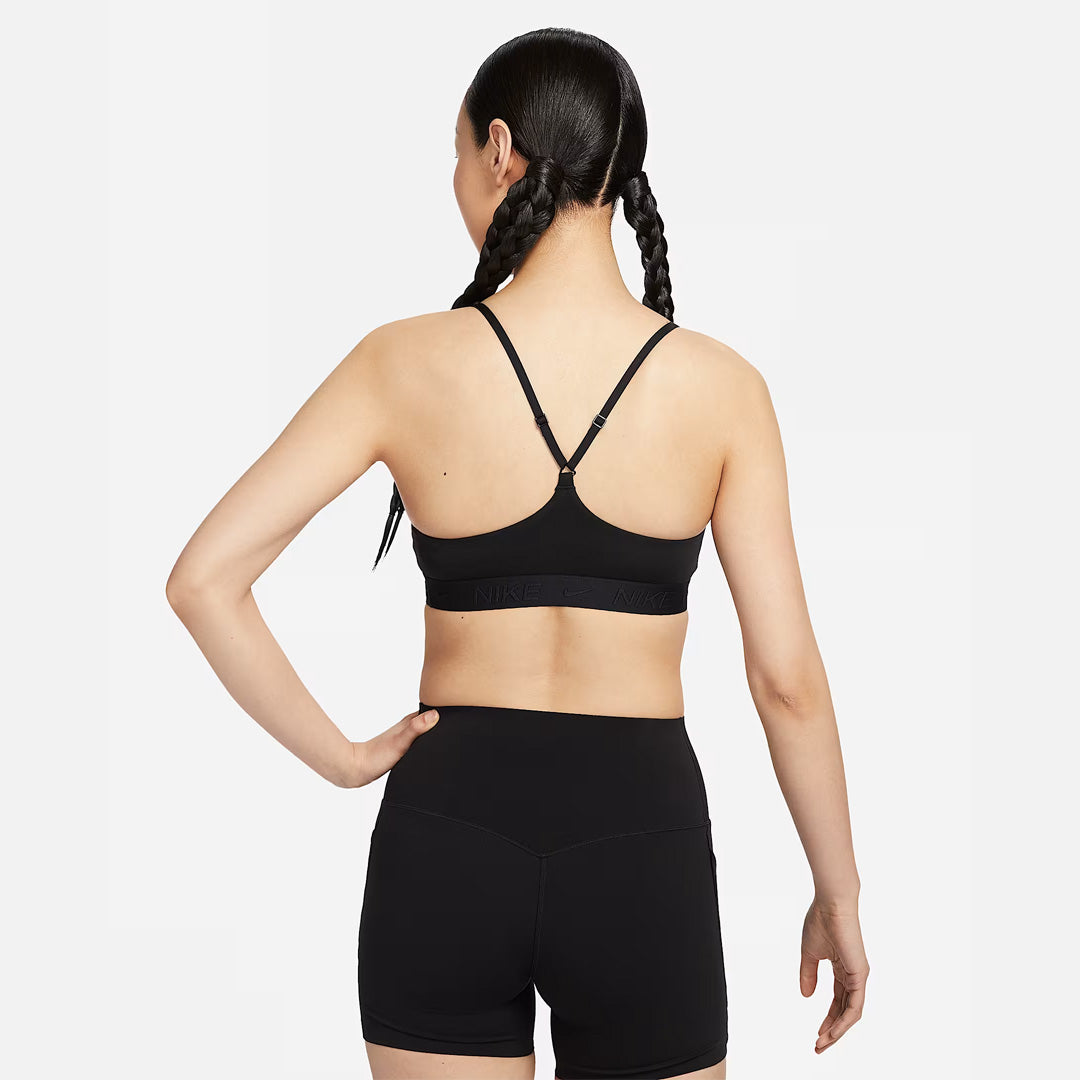 Nike Indy Light Support Padded Adjustable Women's Sports Bra - Black