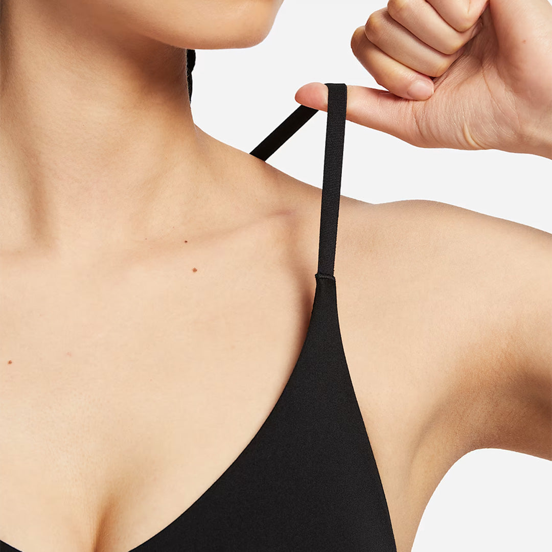 Nike Indy Light Support Padded Adjustable Women's Sports Bra - Black
