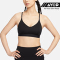 Nike Indy Light Support Padded Adjustable Women's Sports Bra - Black