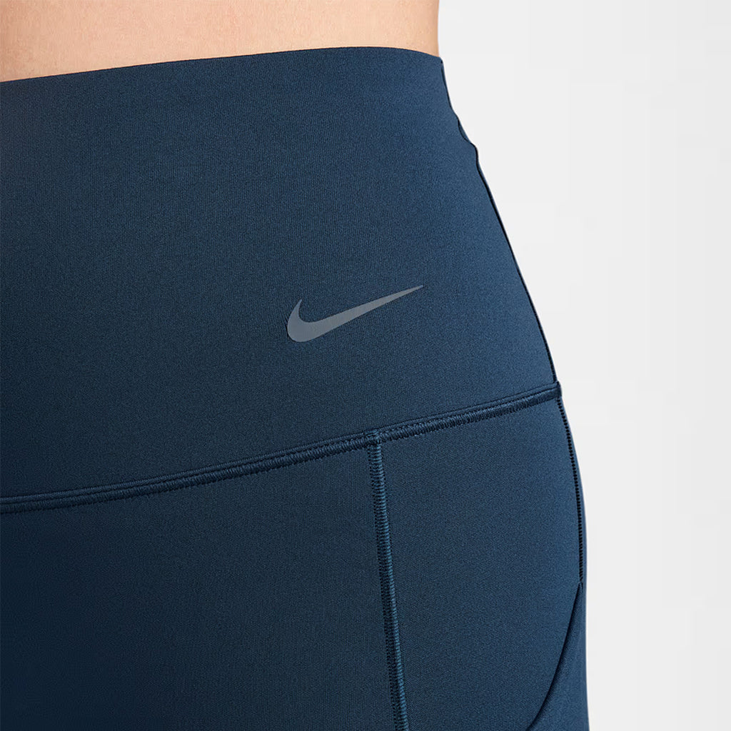 Nike Universa High-Waisted Women’s Running Biker Shorts Leggings - Armoury Navy