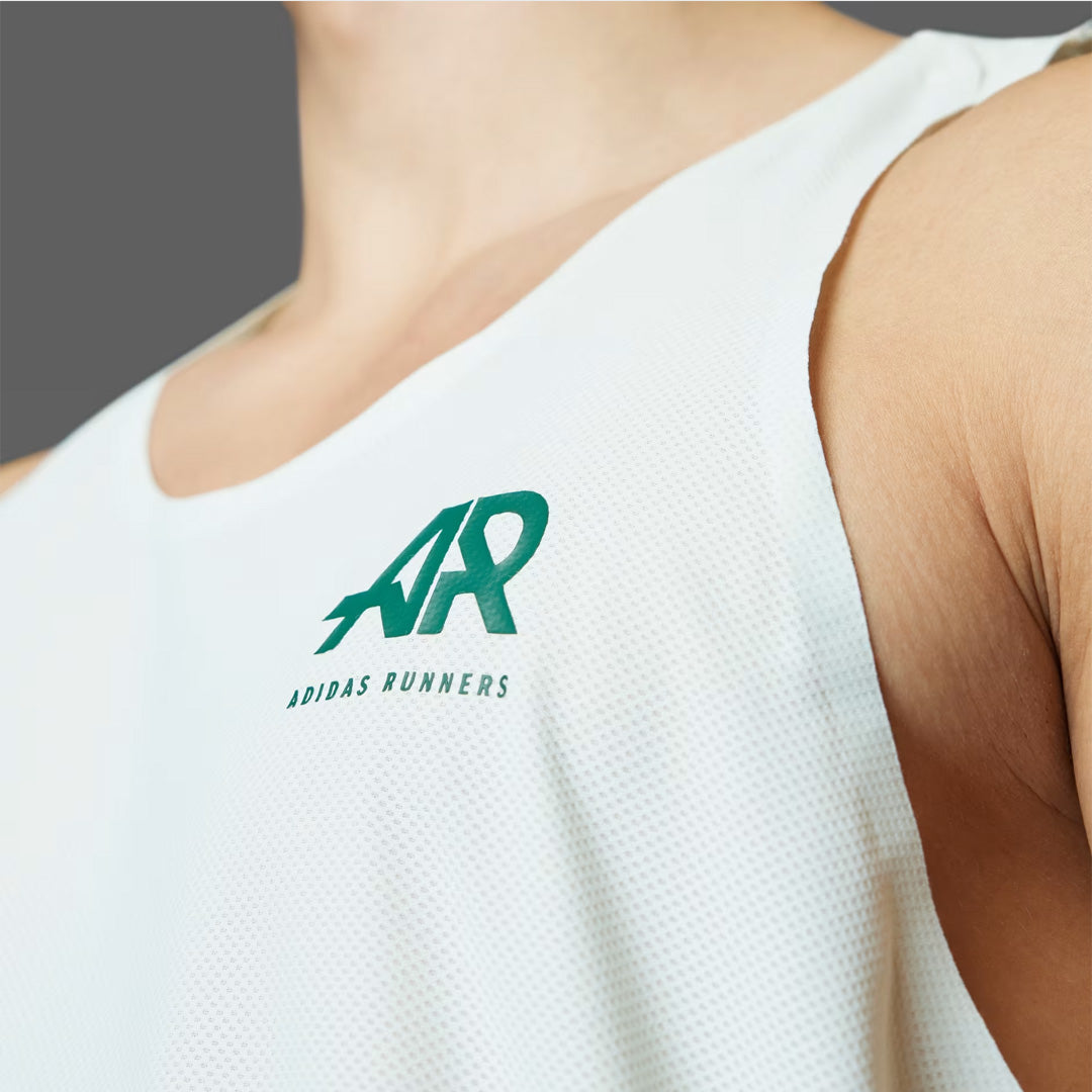 Adidas Runners CLIMACOOL Singlet Men's Running Tank Top - Crystal Jade