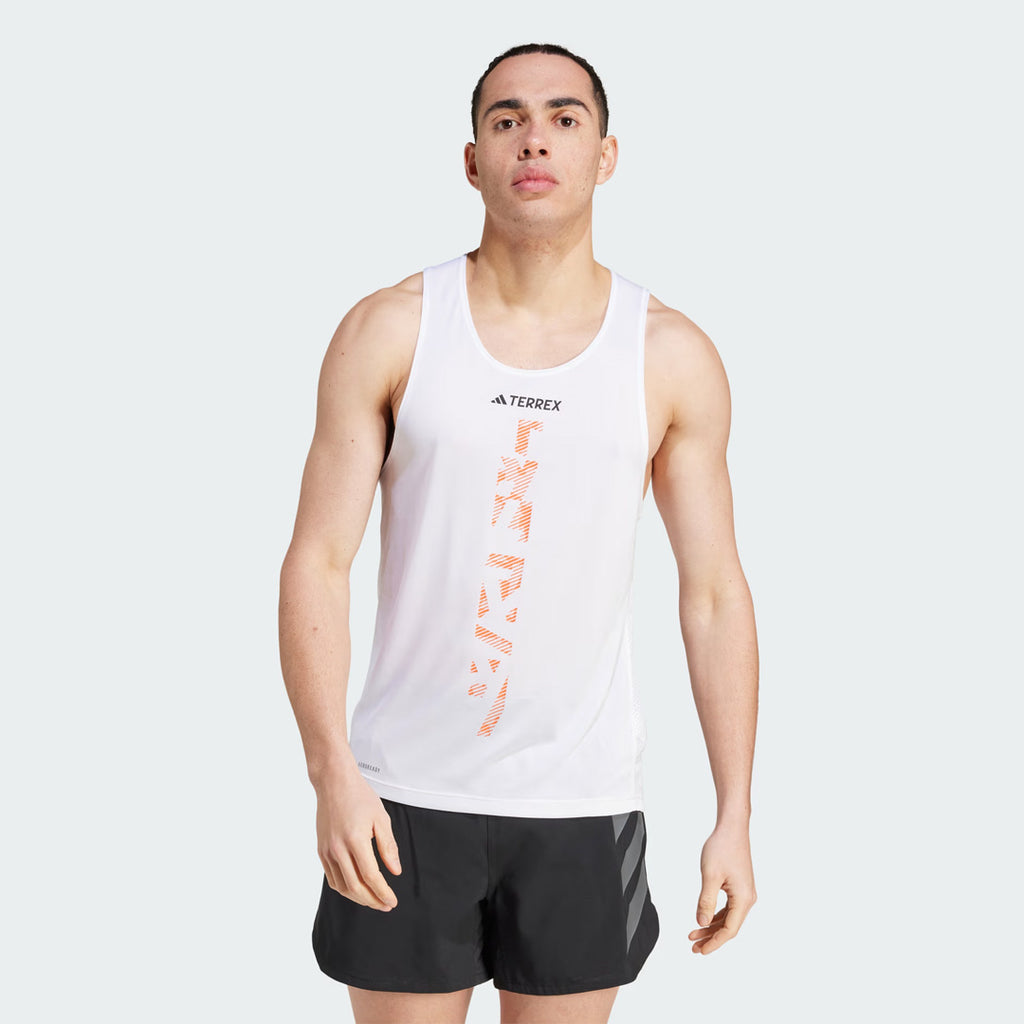 Adidas Terrex Xperior Singlet Men's Running Tank Top - White