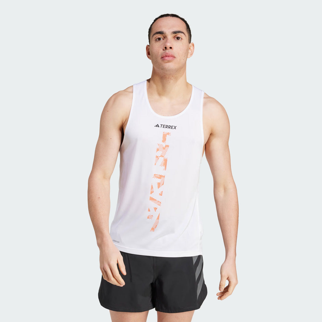 Adidas Terrex Xperior Singlet Men's Running Tank Top - White