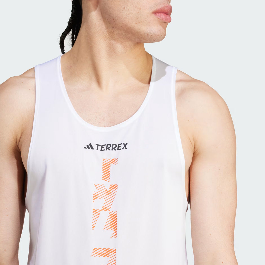 Adidas Terrex Xperior Singlet Men's Running Tank Top - White