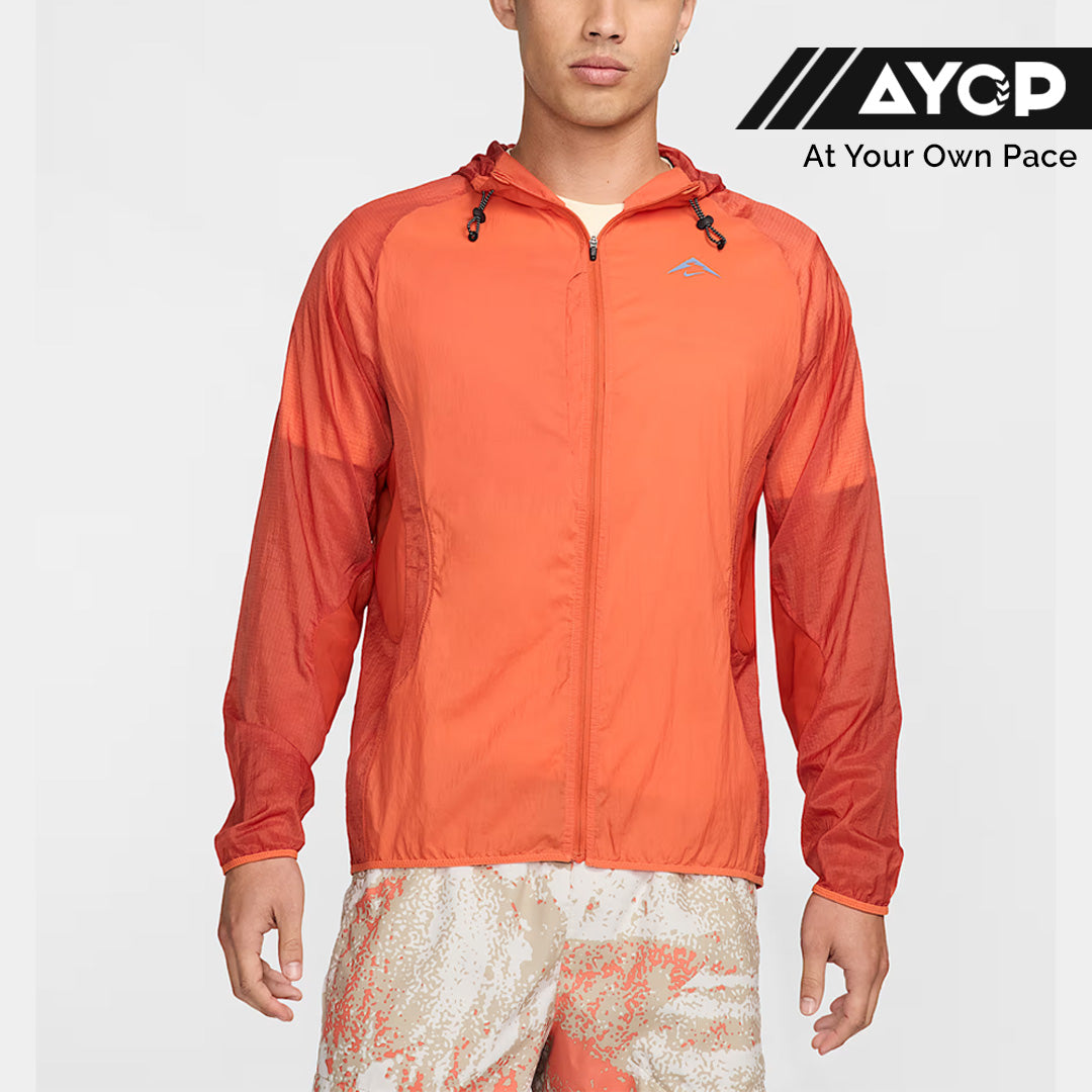 Nike Trail Aireez Men's Running Jacket - Vintage Coral