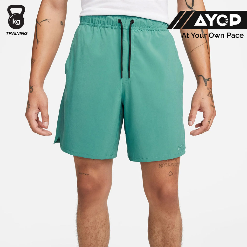 Nike Dri-FIT Unlimited 7-inch Unlined Verstaile shorts Men's Running Shorts - Mineral Teal