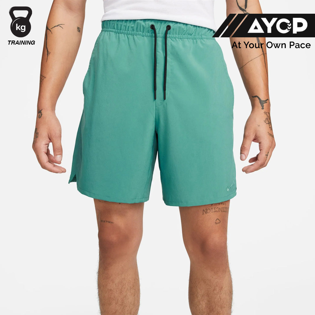 Nike Dri-FIT Unlimited 7-inch Unlined Verstaile shorts Men's Running Shorts - Mineral Teal