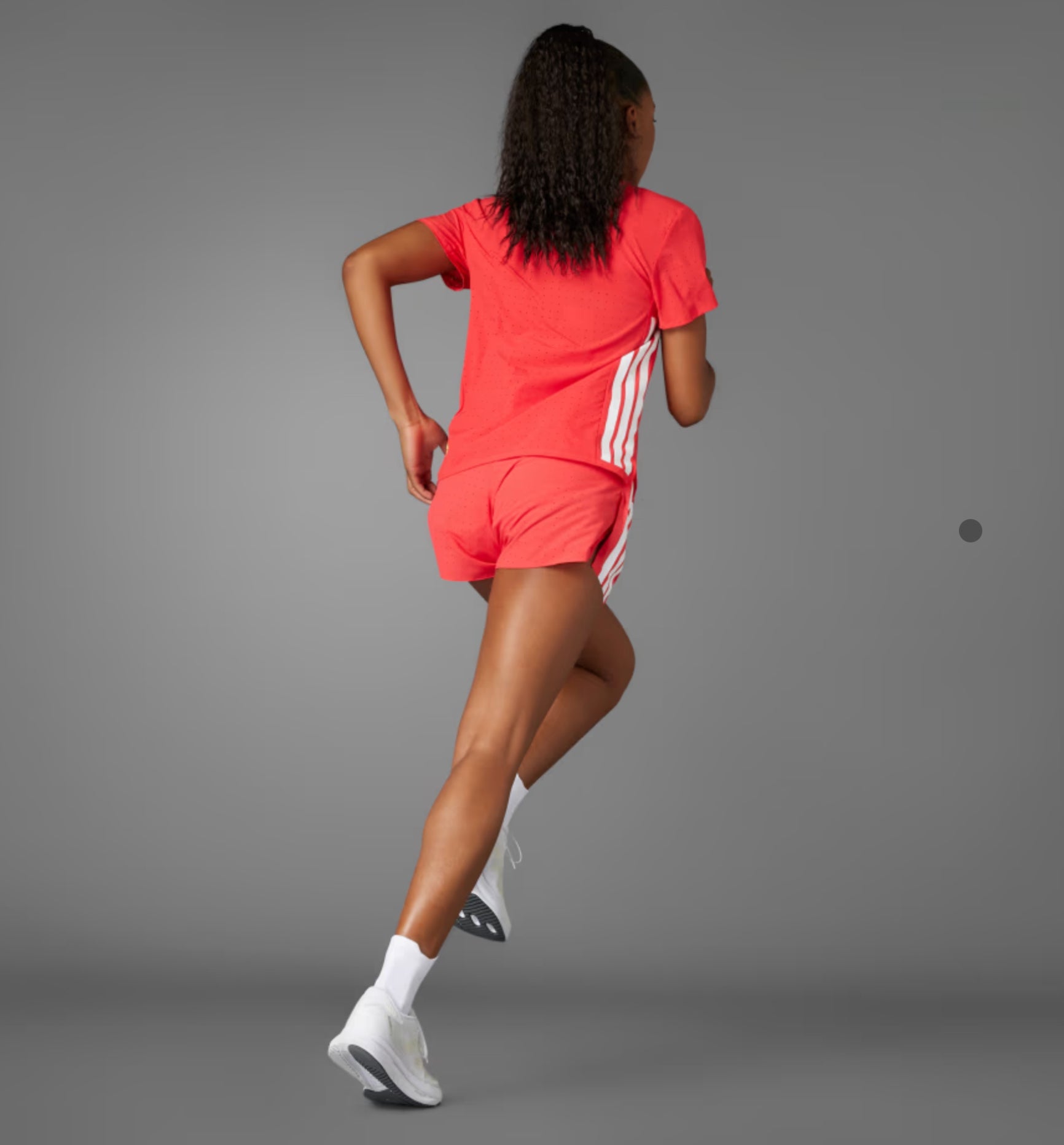 Adidas Adizero Running Tee - Semi Lucid Red