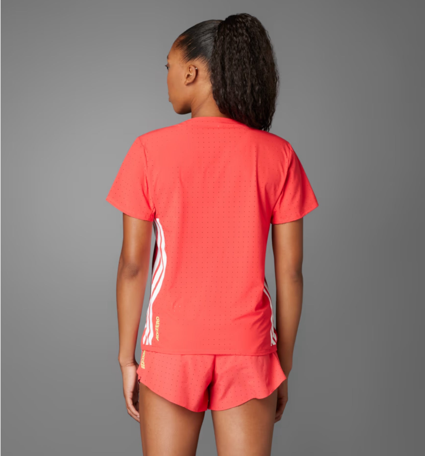 Adidas Adizero Running Tee - Semi Lucid Red