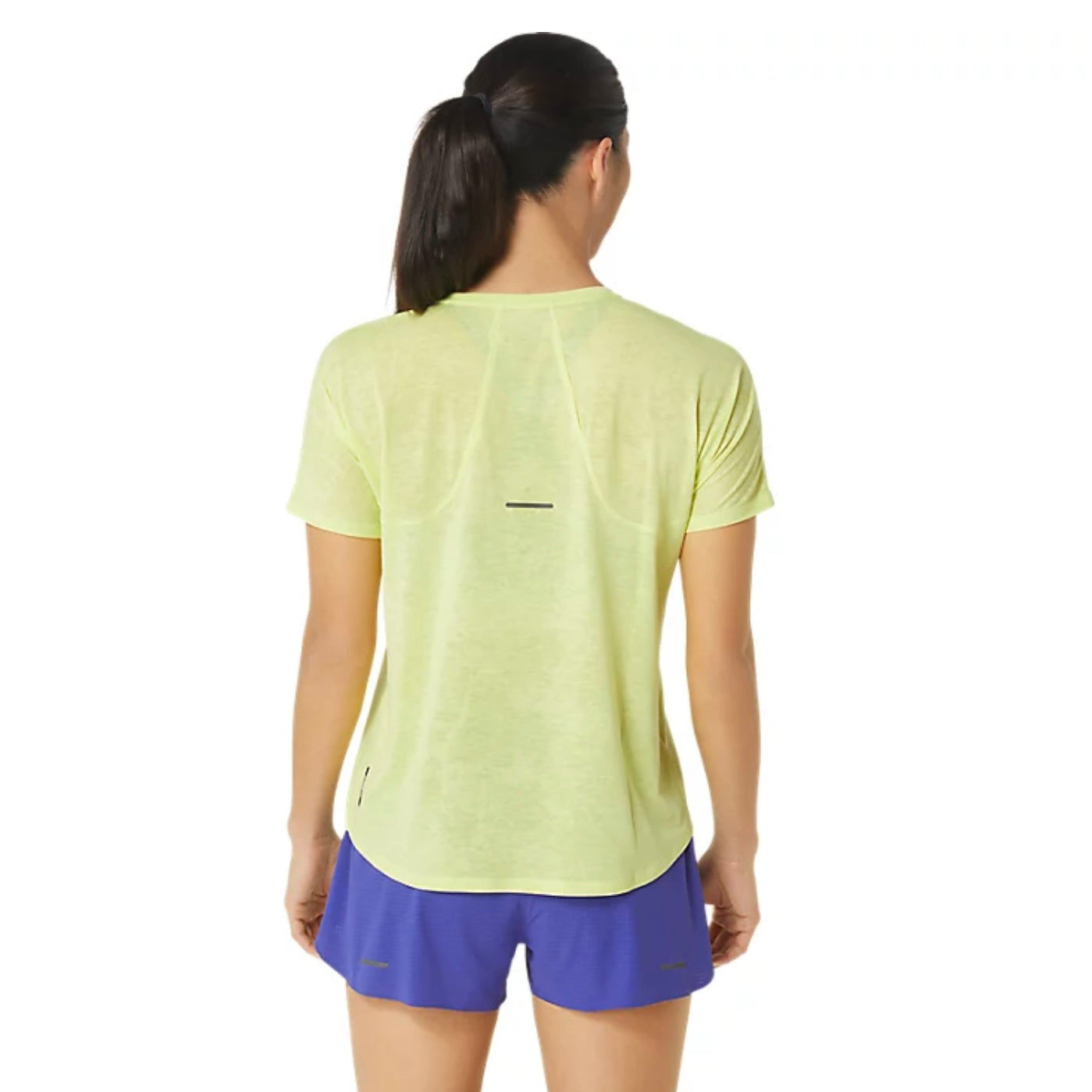 Asics Metarun Pattern Women’s Running T-Shirt - Glow Yellow