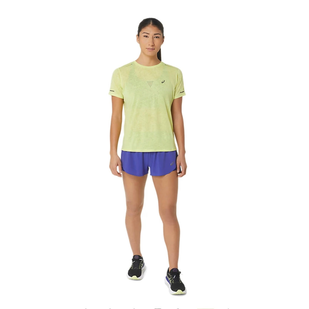 Asics Metarun Pattern Women’s Running T-Shirt - Glow Yellow