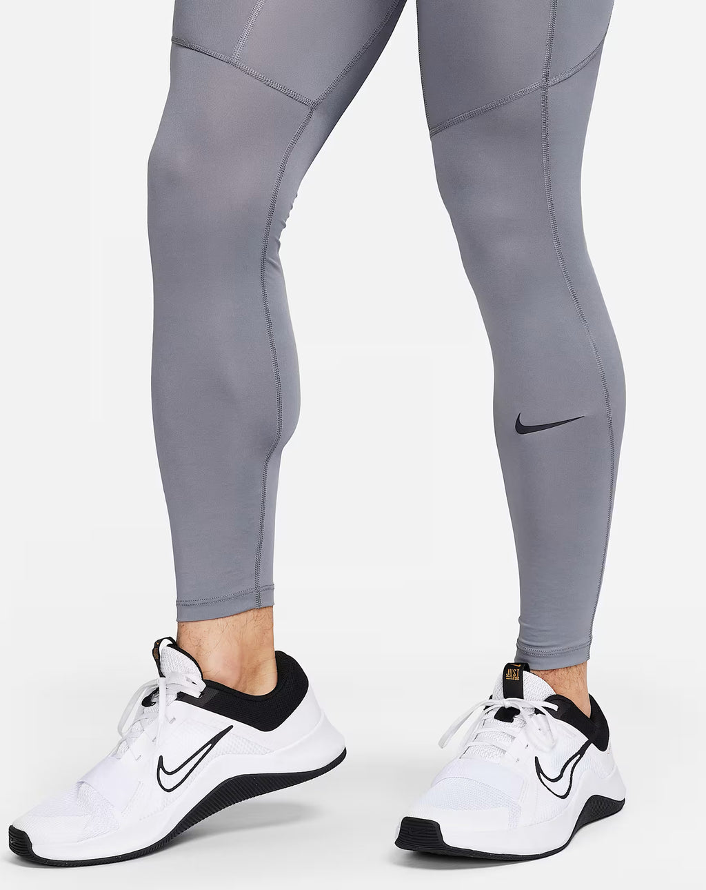 Nike Pro Dri-FIT Fitness Long Tights Men’s Compression Leggings - Grey