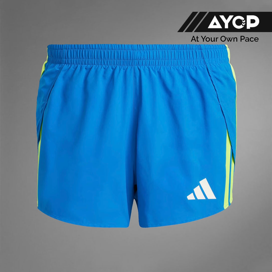 Adidas Adizero Retro 3-inch Men’s Running Shorts - Blue Volt