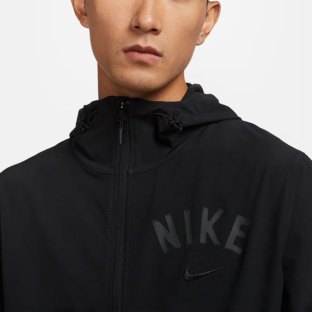 Nike Unlimited Swoosh Repel Versatile Men's Running Jacket - Black