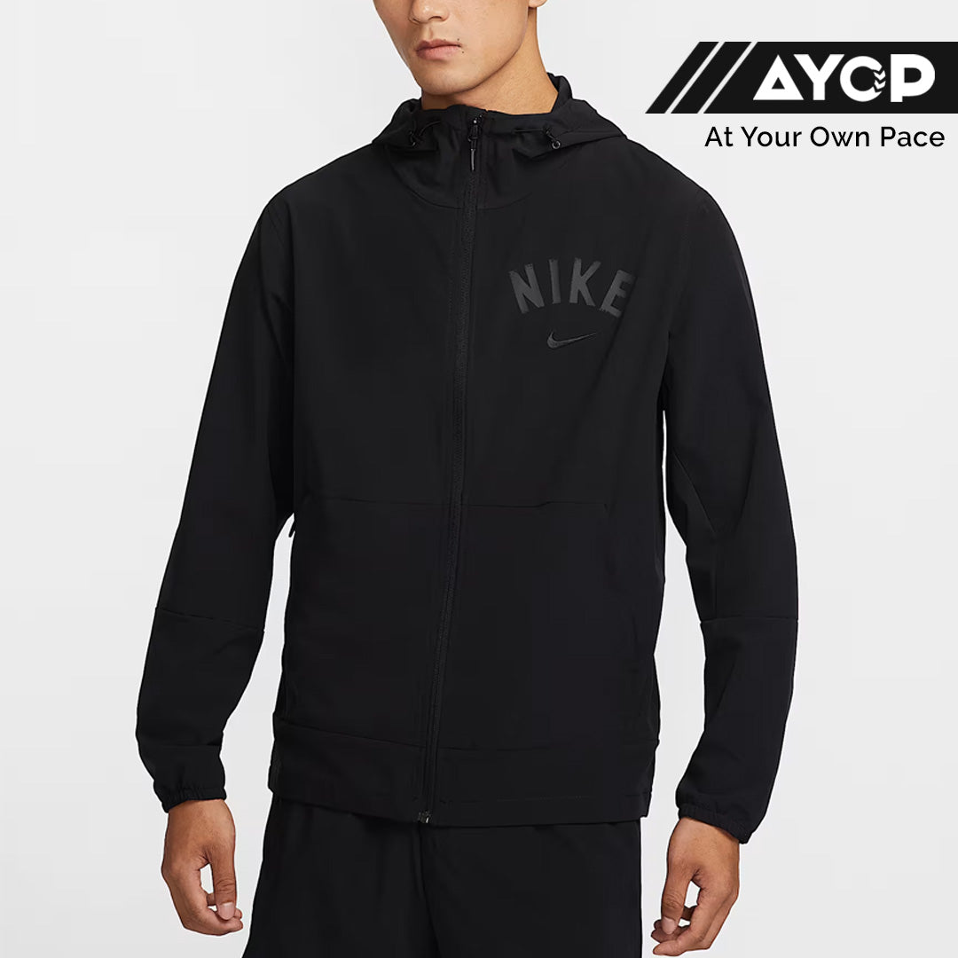 Nike Unlimited Swoosh Repel Versatile Men's Running Jacket - Black