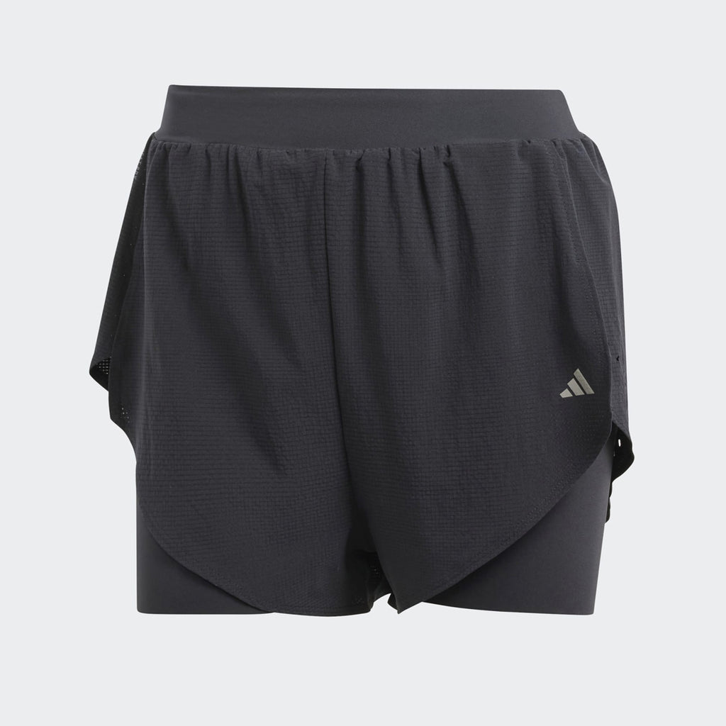 Adidas Designed for Training HEAT.RDY HIIT 2-in-1 Women's Training Shorts - Black