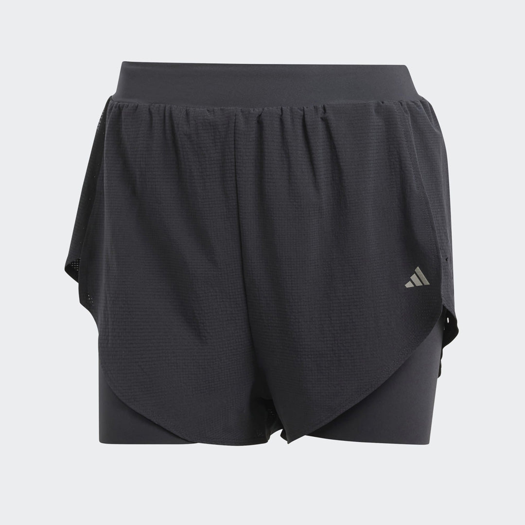 Adidas Designed for Training HEAT.RDY HIIT 2-in-1 Women's Training Shorts - Black